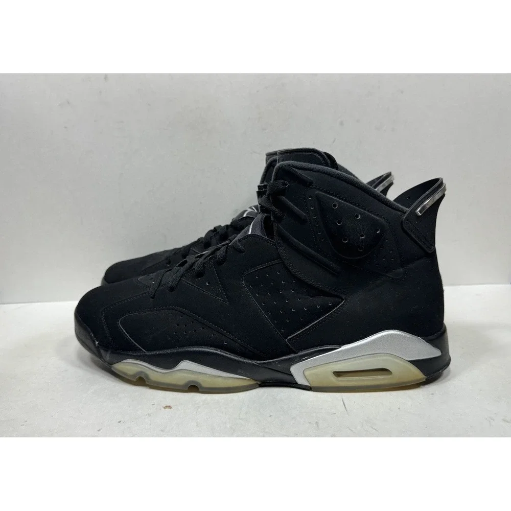 Air Jordan 6 Retro Chrome 2022 Men's Size 15 dx2836-001 Shoes Sneakers
